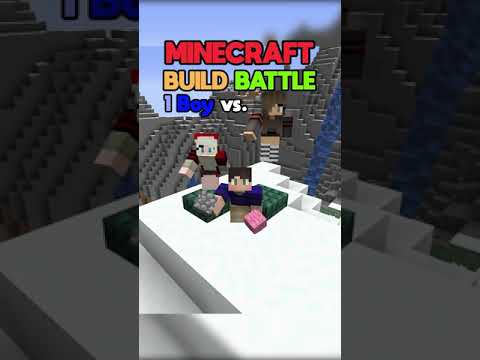 INSANE Minecraft Build Battle: 1 Boy VS. 2 Girls!?