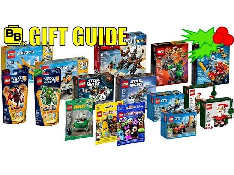 LEGO 2016 BRICKBROS UK'S CHRISTMAS STOCKING FILLERS GIFT GUIDE Video