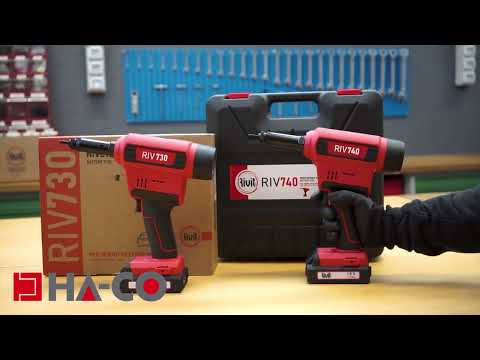 Blindnietmutternsetzgeräte Hand - / Akku