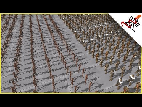 MASSIVE WOOKIS VS DROIDS BATTLE - Star Wars: Galaxy at War MOD