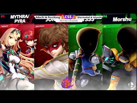 CSS 27 Doubles - Winners - Adachi & PercKong (Pythra/Joker) vs. Wormadad & lolyoshi (Miis) - SSBU