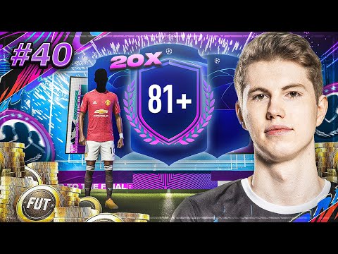 WIR PROBIEREN 20x UCL 81+ PACKS 😬🔥 I FIFA 21 ROAD TO GLORY #40