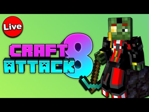 Der DUNKLE Turm ist FAST fertig ⚒️ - Craft Attack 8 Live #038