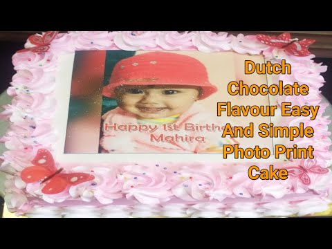 Dutch Chocolate With Easy And Simple Photo Cake By Ruchita's Kitchen