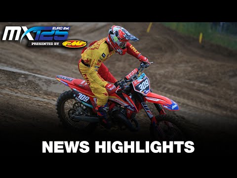 EMX125 Presented by FMF Racing News Highlights - Monster Energy MXGP of Flanders 2020 #motocross