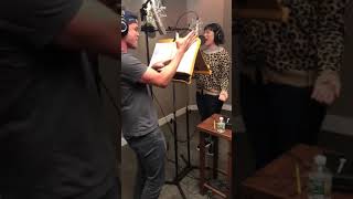 Jeremy Jordan (Varian) And Eden Espinosa (Cassandra) &quot;Nothing Left To Lose&quot; Recording Session #2!