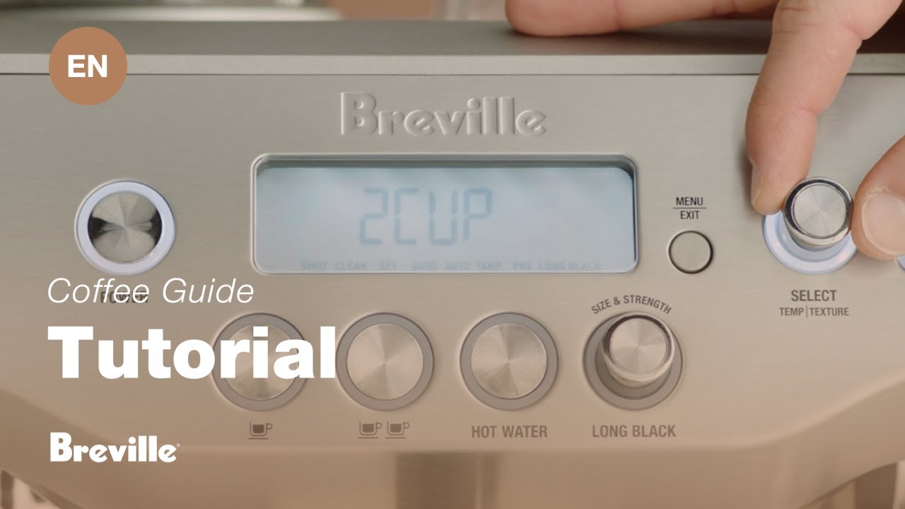 How to adjust shot volume, duration and temperature