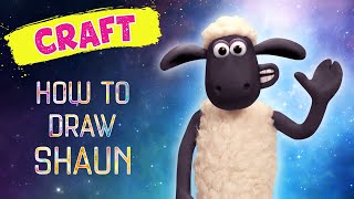 Shaun the Sheep Craft | How to Draw Shaun
