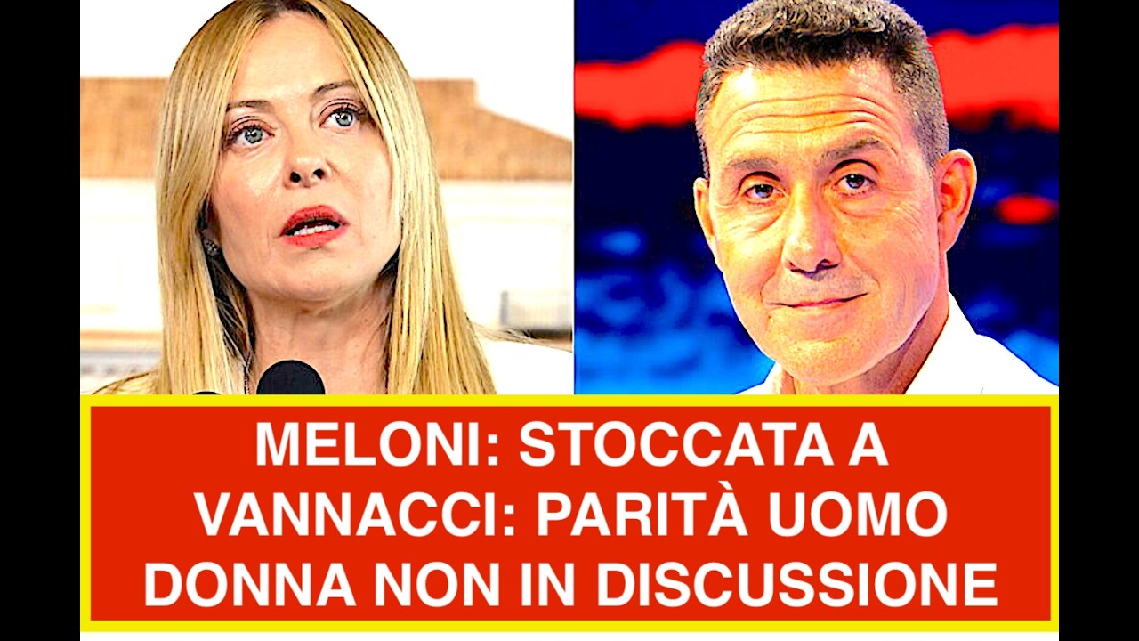 MELONI A FENIX E LA STOCCATA A VANNACCI: PARITÀ UOMO DONNA NON IN DISCUSSIONE
