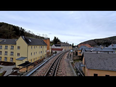 Weisseritz Valley Railway - Guard's Eye View Plus - Part 1 - Freital-Hainsberg to Kurort Kipsdorf