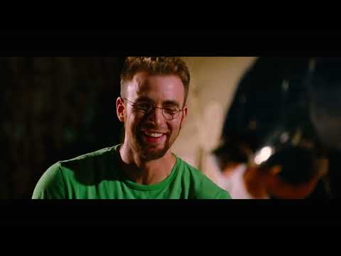 Final trailer beat — playful freeze frames that lead into the credits where three different songs rotate
