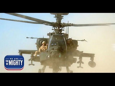 That time 4 Royal Marines strapped themselves to Apaches