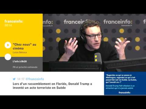 "Je voulais parler de la dédiabolisation du FN" raconte Lucas Belvaux