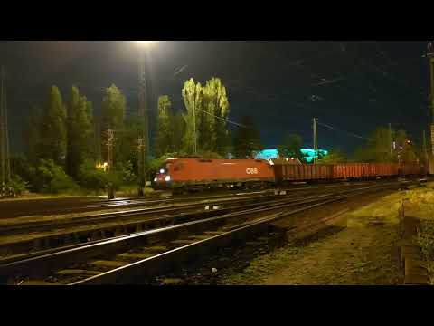 Ferencváros teher és személy forgalom éjszaka