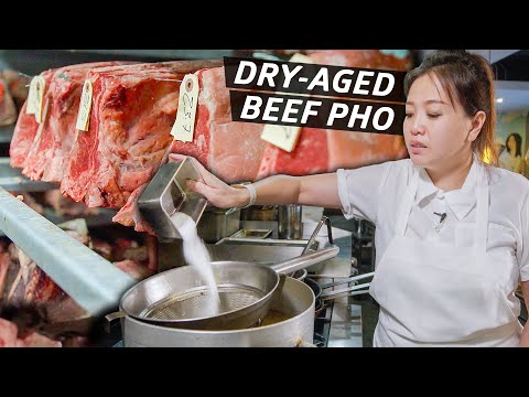 Wie Chefköchin Helen Nguyen mit trockengereiftem Rindfleisch einige der besten Phos von New York ...
