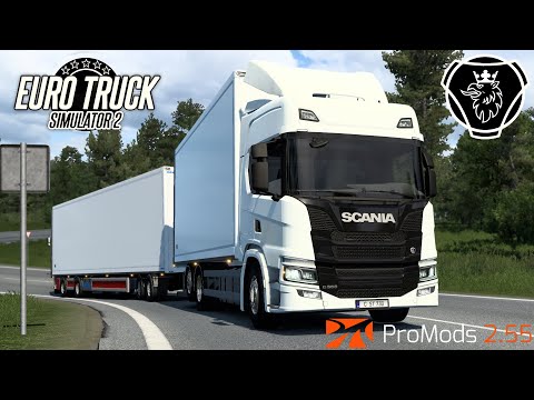 ETS2 1.40 | ProMods 2.55 | SCANIA G500 | Arnhem - Burg auf Fehmarn