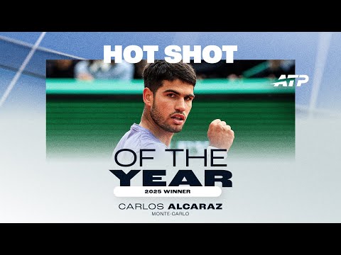 2025 Hot Shot of The Year Winner | Carlos Alcaraz