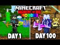 I Survived 100 Days In Hardcore Modded Minecraft 1000 Mods