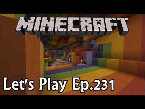 Minecraft Let's Play Ep. 231- Rainbow Ravine