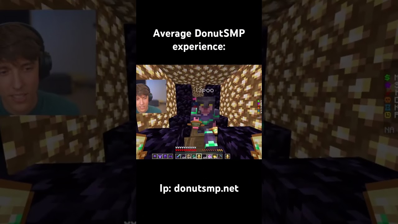 Average DonutSMP experience…