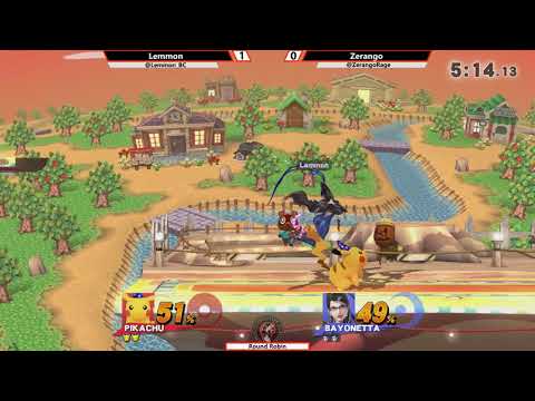 Smash 4 Singles Weekly #16 RR   Lemmon VS Zerango