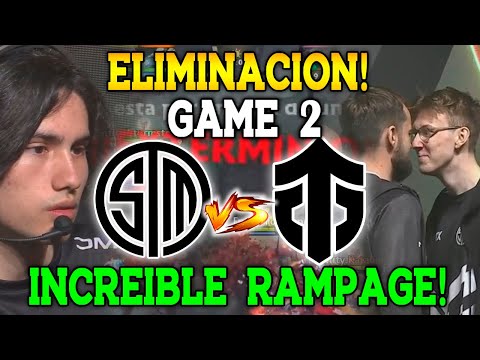 TSM vs ENTITY [GAME 2] BO3 ELIMINACION TIMADO ESL ONE MALAYSIA 2022 DOTA 2