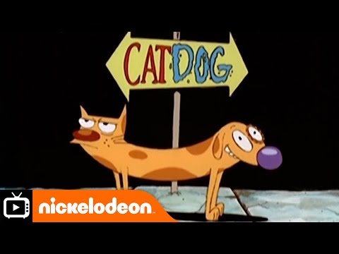 CatDog | Theme Tune with Lyrics | Nickelodeon UK