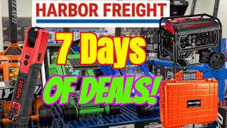 Harbor Freight 7 Days of Deals! All The Deals this Week!