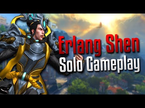 Smite: The King of the Solo Lane!- Erlang Shen Solo Gameplay
