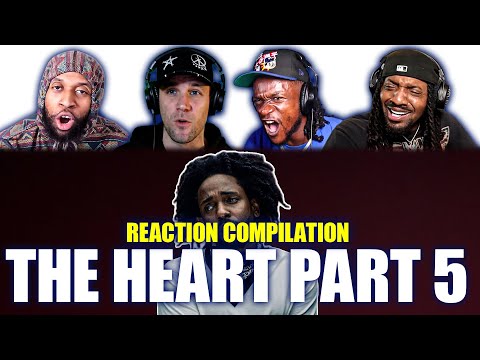 Kendrick Lamar | The Heart Part 5 | Best Reactions Mashup