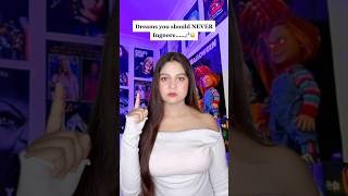Dreams You Should Never ingnore 💤😳 ( scary videos ) #shorts #shortsfeed