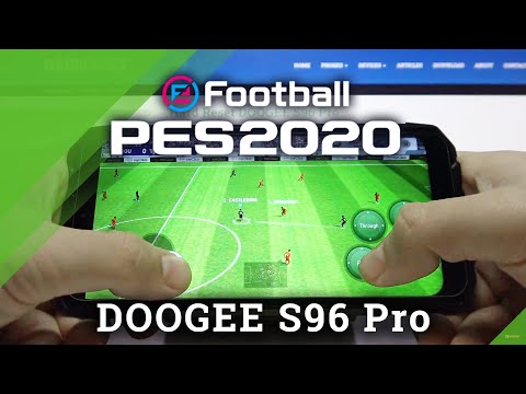 Pro Evolution Soccer gameplay on DOOGEE S96 Pro - Device Test