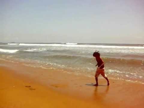 Kalum Sri beach stunt