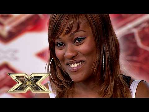 She never had a singing lesson – but reminded them of WHITNEY! | The X Factor Auditions