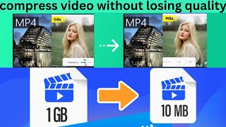 How to compress a video file without losing quality | Reduce file size |  VLC