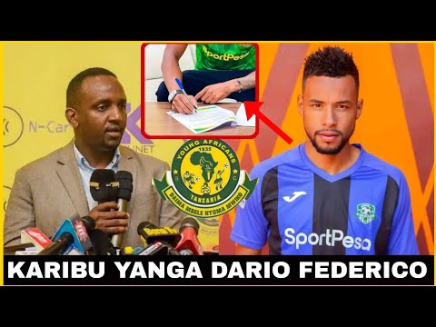 🔴Rasmi Uongozi Wa YANGA Wathibitisha Kumsajili Mbrazil DARIO FEDERICO Kuchukua Namba Ya MOLOKO...