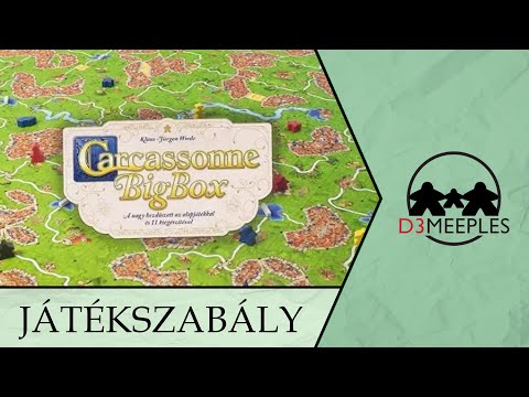 JÁTÉKSZABÁLY: CARCASSONNE BIG BOX - d3meeples
