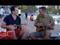 Jack Johnson teaches Aussie reporter how to play the ukulele | 60 Minutes Australia