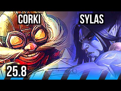 CORKI vs SYLAS (MID) | 47k DMG | NA Challenger | 25.8