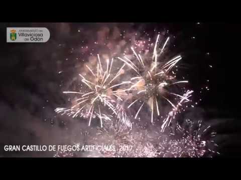 Castillo de fuegos artificiales de Villaviciosa de Odón 2017
