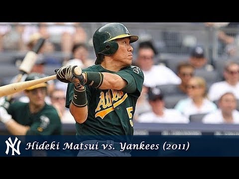 Oakland A's Hitting Clinics Episode 11 - Hideki Matsui vs. Yankees (2011)