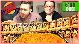 $100 Burger King CHEETOS Chicken Fries (30,000 Calories)
