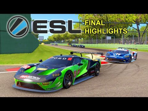 ESL Project CARS 2 PS4 FFA Community Cup #6 - FINAL HIGHLIGHTS | GTE Imola