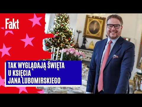 This is how Prince Lubomirski-Lanckoroński celebrates the holidays. There are 30 people at Christ...
