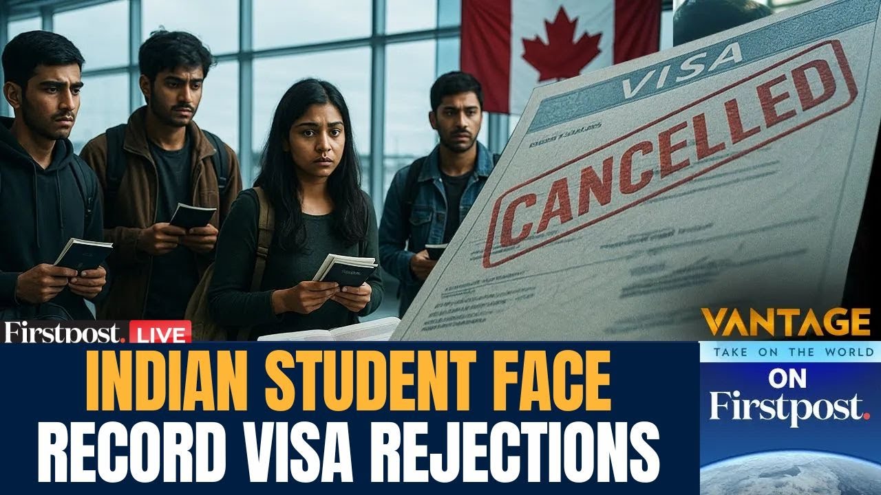LIVE: Indian Students Face High Visa Rejections as Countries Tighten Student Visa Rules| Vantage