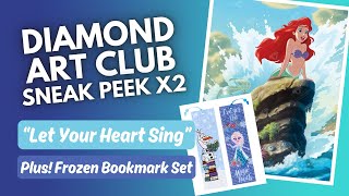 DAC Double Disney Sneak Peek! "Let Your Heart Sing" (The Little Mermaid) & Frozen Bookmarks!