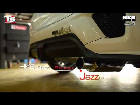 Honda Jazz GK with HKS Silent Power