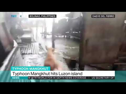 First deaths reported from Typhoon Mangkhut