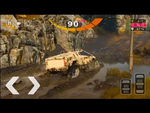 Tesla Cybertruck Simulator 2023 - Offroad Electric Car Driving Game | Android Gameplay