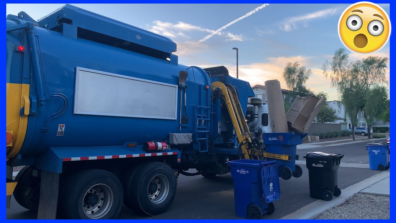 Good Morning Recycle Truck!